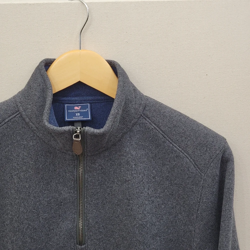Vineyard Vines Fleece Quarter Zip XS